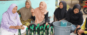 Women generating income from mangrove based products in North Sumatra