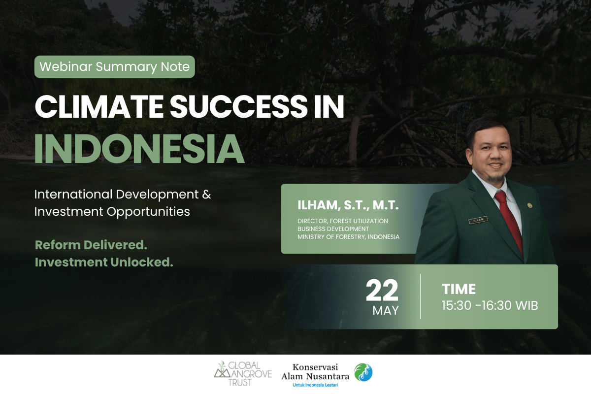 Climate Success in Indonesia: International Development & Investment Opportunities