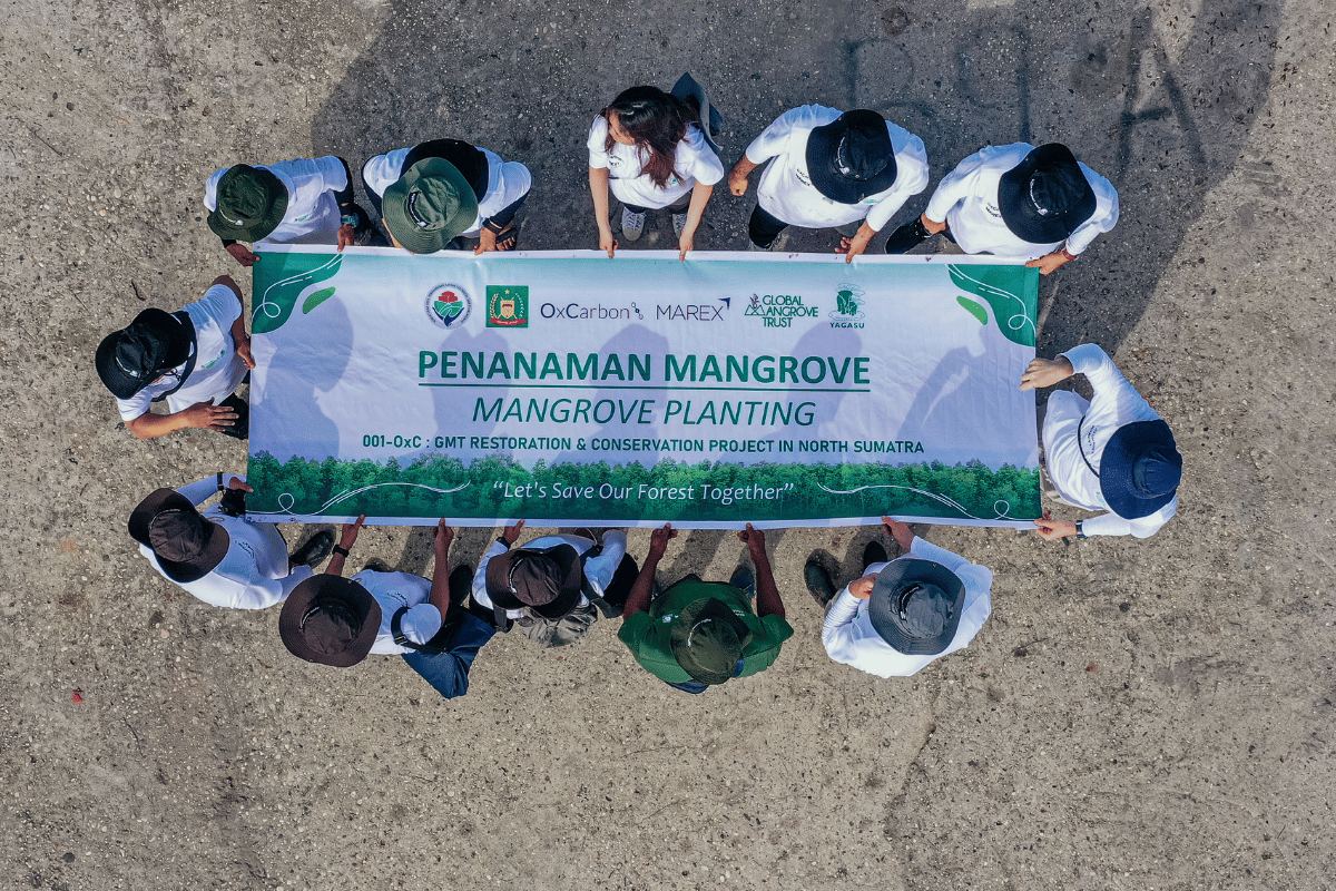 GMT launches the 001-OxC: Global Mangrove Trust Restoration and Conservation project in North Sumatra