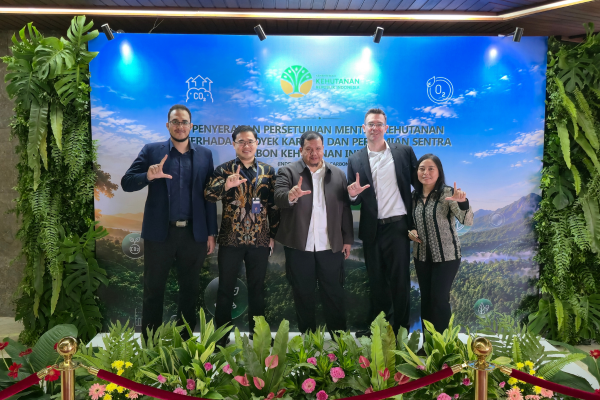 Global Mangrove Trust at the Launch of the Indonesia Forestry Carbon Hub